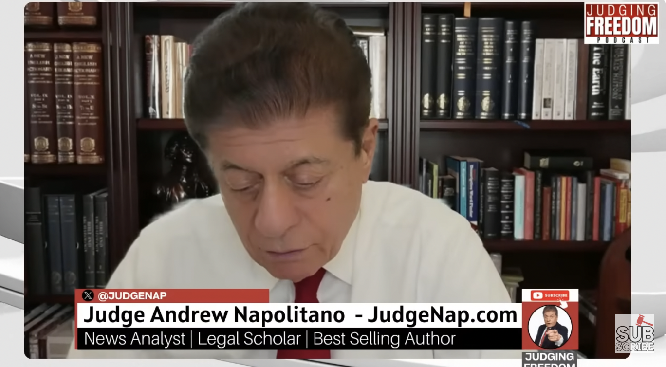 Judge Napolitano — Jeffrey D. Sachs
